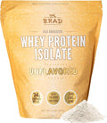 B.rad Grass Fed Whey Protein Isolate | Farm-Fresh Easy-to-Digest Clean Ingredients | 2 Pounds | 100% USA Sourced | Unflavored