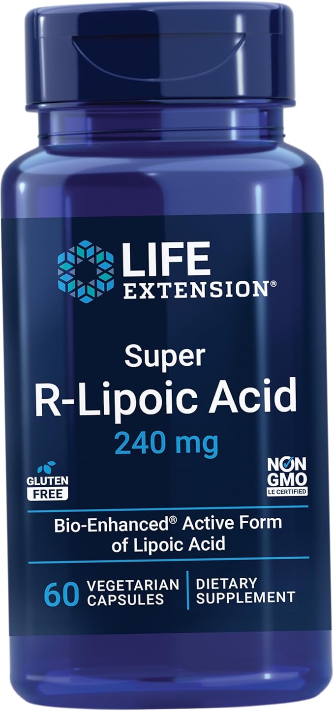 Life Extension Super R-Lipoic Acid – Longevity Supplement for Oxidative Stress Defense &amp Neuro-mag Magnesium L-threonate Magnesium L-threonate