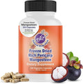 Mangosteen Pericarp Capsules – Organic Freeze Dried Powder Strength Rich in 56+ Potent Xanthones &amp Flavonoids High ORAC – 120 Veggie Capsules