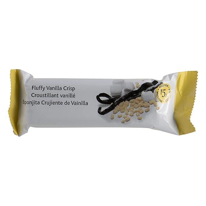 3 Box Value Pack (21 Servings) Proti Fit VLC - Fluffy Vanilla Crisp Low-Carb 15g Protein Diet Bar - High Fiber Weight Loss Snack/Post Workout Protein Bar Bar - Gluten Free