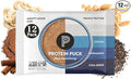 Protein Puck Vegan Plant based Protein Bar – Natural Healthy Snack Bars 12 Count 1.34oz Mini Gluten Free Dairy Free No GMO Kosher – Mighty Moxie – Cocoa Cashew Cinnamon Sport Nutrition