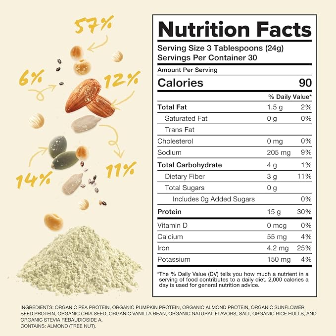 Complement Organic Protein Bundle | Unflavored Chocolate &amp Vanilla Vegan Protein for Post-Workout Recovery &amp Daily Nutrition