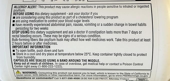 Member's Mark Fiber Capsules 2Pack (400 Count) Liquids Toothpaste etc. for at Least
