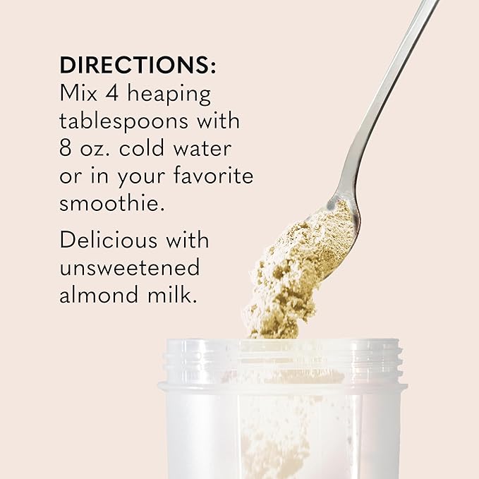 Garden of Life Plant-Based Sprouted Barley Protein Vanilla Caramel with 21g Protein 0g Sugar &amp Clean Ingredients Upcycled Barley Probiotics Non-GMO use in Shakes Smoothies &amp Baking 20