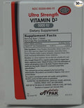 Avpak Vitamin D3 Tablets 5000IU 50 Count