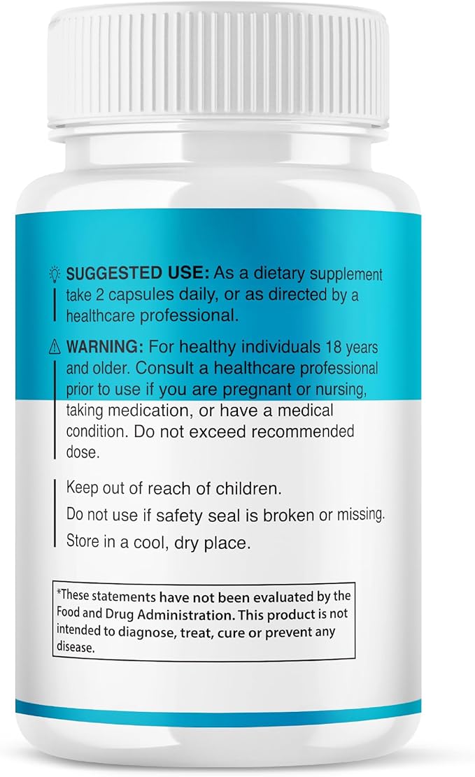 (2 Pack) Nerve Action Capsules NerveAction Pills Advanced Maximum Strength Neuropathy Supplement Health Function Support Vitamins Premium Wellness Formula All-Natural Ingredients Capsulas (120 ct)