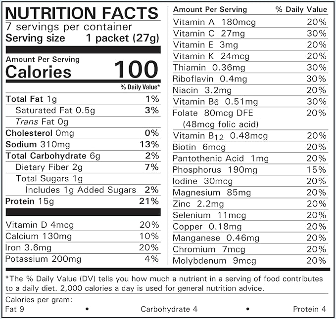 BariatricPal 15g Pea Protein Dairy-Free Shake - Vanilla (3-Pack)