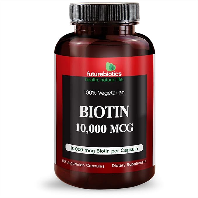 Futurebiotics Biotin 10000 mcg 90 Vegetarian Capsules