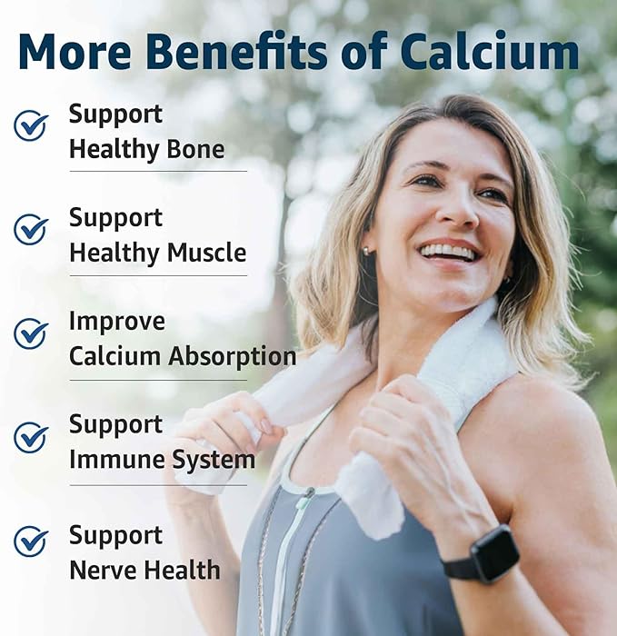 Calcium Gummies 600mg - Calcium Supplement for Women Ocean Algae Calcium | Vitamin D3 K2 Magnesium | for Bone Strength Muscle &amp Immnue | Sustainably Sourced Algae Calcium 70+ Mineral Vegan2