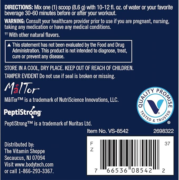 Recovery Pep a Peptides Powder with 2.4g PeptiStrong - Citrus (9.1 oz./30 Servings)