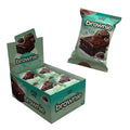 Prime Bites Protein Brownie from Alpha Prime Supplements | High Protein Collagen Fortified Low Sugar Treat | Delicious Snack | 12 Bars per Box (Mint Chocolate Chip)