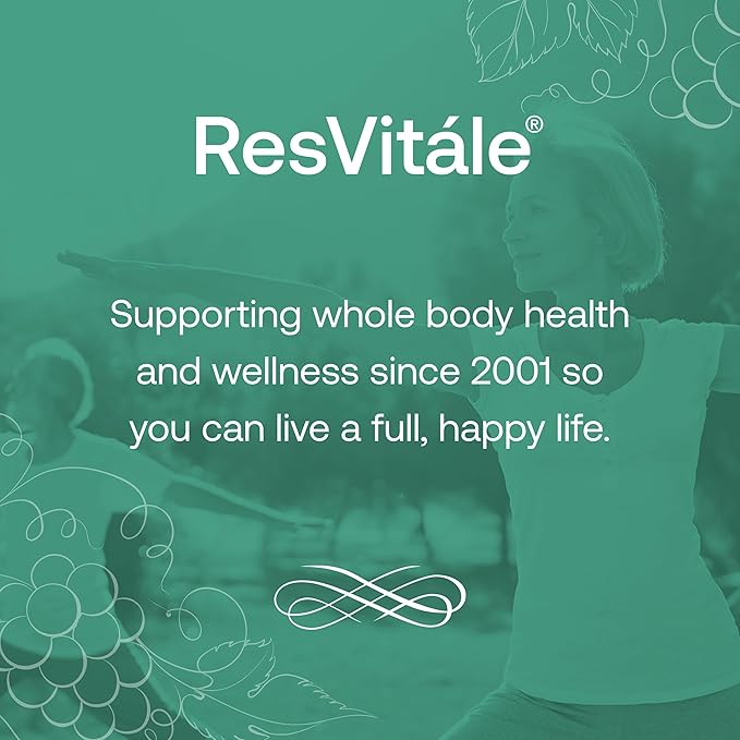 ResVitale Beauty 3 - Skin Care Supplement with Collagen Keratin &amp Elastin - 90 Capsules &amp Resveratrol 250 mg - Resveratrol Supplement for Men and Women - 120 Veggie Capsules