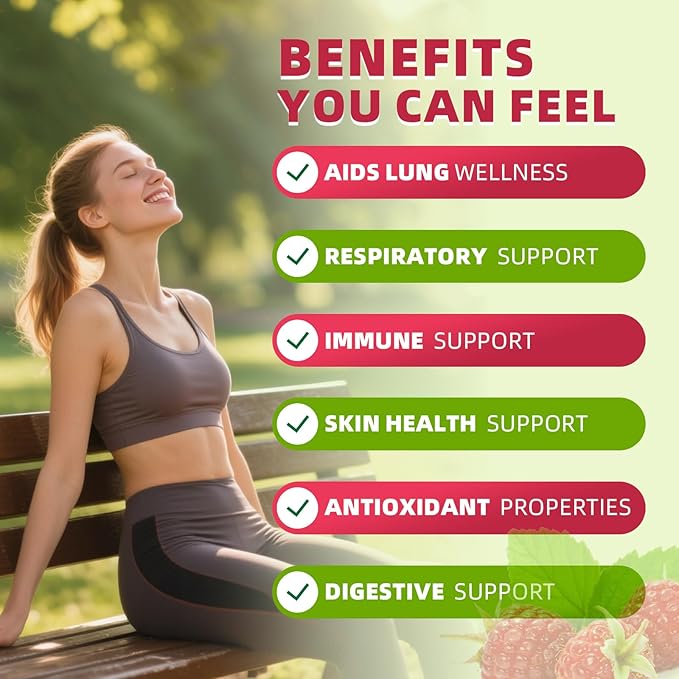 Catfit Mullein Quercetin Gummies for Lungs Detox &ampLymphatic DrainageElderberry Gummies for Respiratory &amp Immune SupportVegan Raspberry Flavor 120 Gummies