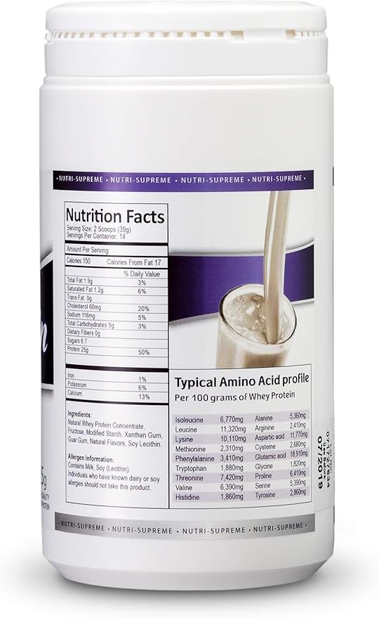 Whey Protein Powder Ice Cream Smoothie Dairy Cholov Yisroel - 1 Pound