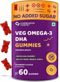 Ve_g Omega3 D_H_A 250mg - Gummes for Men Women &amp Kids with Vegetarian DHA | No Fish Oil Used | Omega Veg DHA Gummies | Healthy Heart Brain &amp Joints - 60 Veg Gummies