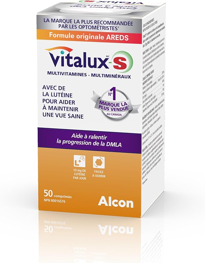 Vitalux-s (Smokers Areds Formula - No Beta Carotene) 50 Time Release Caplets
