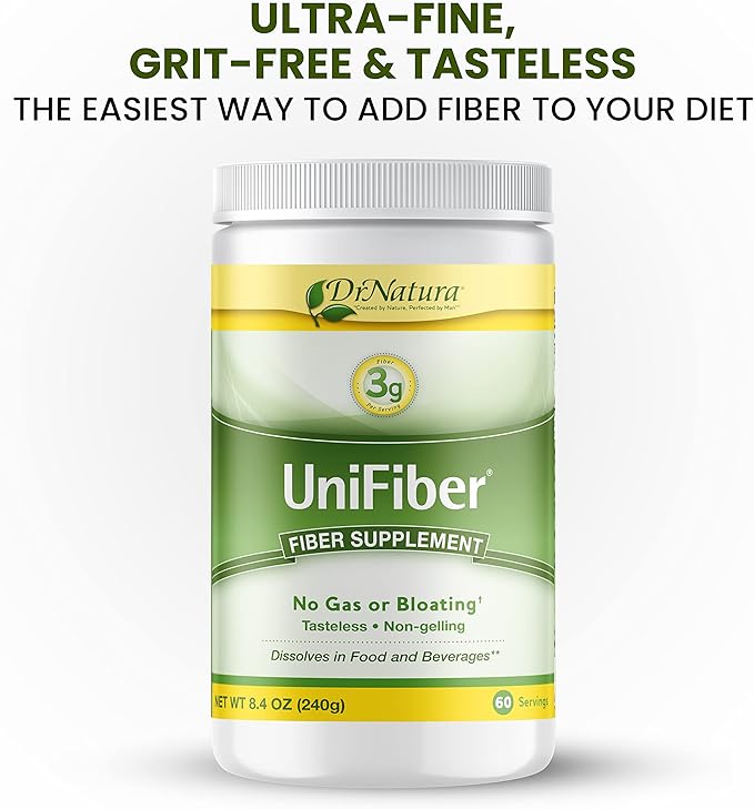 Dr. Natura® Unifiber Natural Fiber Supplement 8.4-Ounce. (Pack of 12)