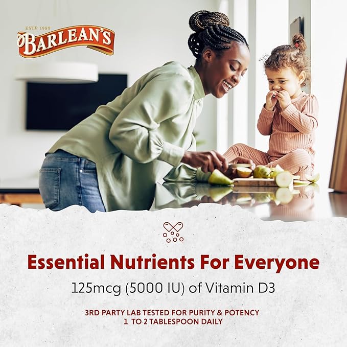 Barlean's Pack of 2 Vitamin D3 Liquid Supplement for Kids and Adults 5000 IU Vitamin D Strawberry Milkshake Non-GMO Gluten and Dairy Free 5.6 oz Each