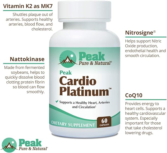 Peak Pure &amp Natural Peak Cardio Platinum
