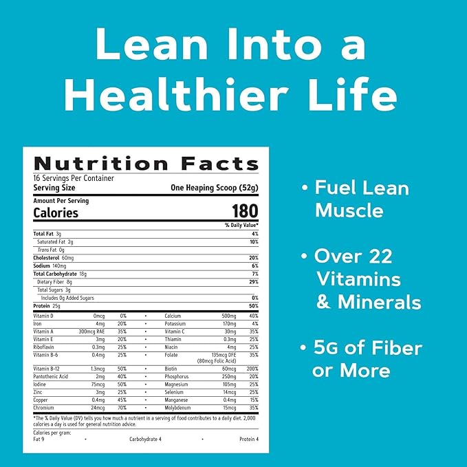 GNC Total Lean Lean Shake 25 - Mixed Berry (16 Servings)