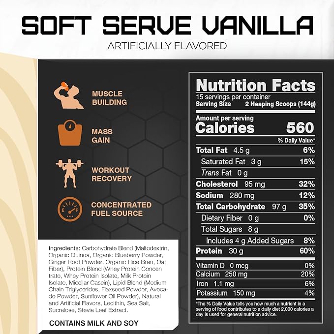 Clean Gainer - Soft Serve Vanilla