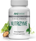 American Nutriceuticals – Nutrizyme – Professionally Formulated Proteolytic Enzyme Complex Tablets – Supports Immunity Circulation &amp Metabolic Balance - 120 Count (1 Pack)