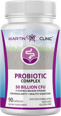 Probiotic for Gut Health &amp Immune Support — Daily Digestive Balance Bloating Relief &amp Better Nutrient Absorption — 60 Capsules