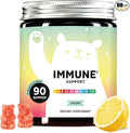 Bears with Benefits Immune Support Gummies – Vitamin C D B6 &amp B12 – Daily Immune Boost – Vegan Naturally Flavored (90 Gummies)
