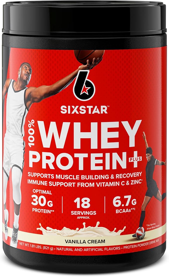 Six Star Elite Series 100% Whey Protein Plus Triple Chocolate 1.8lbs US &amp Elite Series 100% Whey Protein Plus Vanilla Cream 1.8lbs US