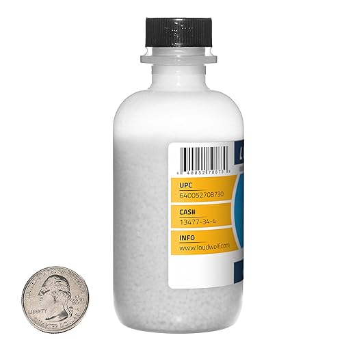 Calcium Nitrate / 2 Pounds / 8 Bottles / 99% Pure Reagent Grade/Prills