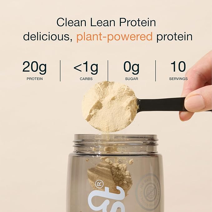Nuzest - Pea Protein Powder - Clean Lean Protein Premium Vegan Plant Based Protein Powder Dairy Free Gluten Free GMO Free Protein Shake (8.8 Ounce (Pack of 1) Wild Strawberry)