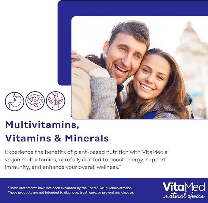 Vita Forte Vegan Multivitamin with Probiotics Digestive Enzymes &amp 42 Fruits &amp Vegetables – Halal Certified Non-GMO Gluten-Free Daily Energy &amp Immune Support – 60 Vegan Tablets