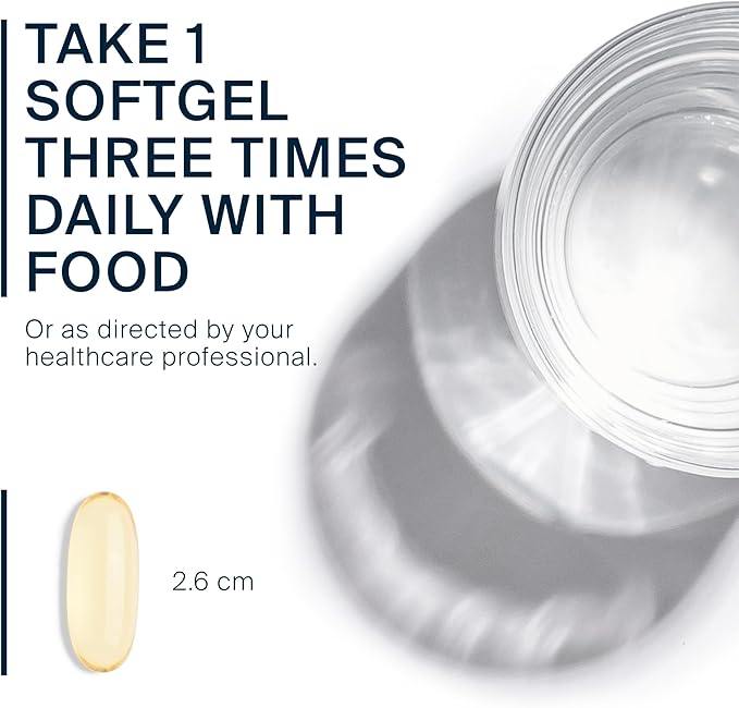 Vital Nutrients Ultra Pure Fish Oil 700 - Supports Heart Brain and Joint Health* - Sustainably Sourced High EPA &amp DHA Omega-3 Fatty Acid - Lemon Flavor - Gluten Dairy &amp Soy Free - 120 Softg