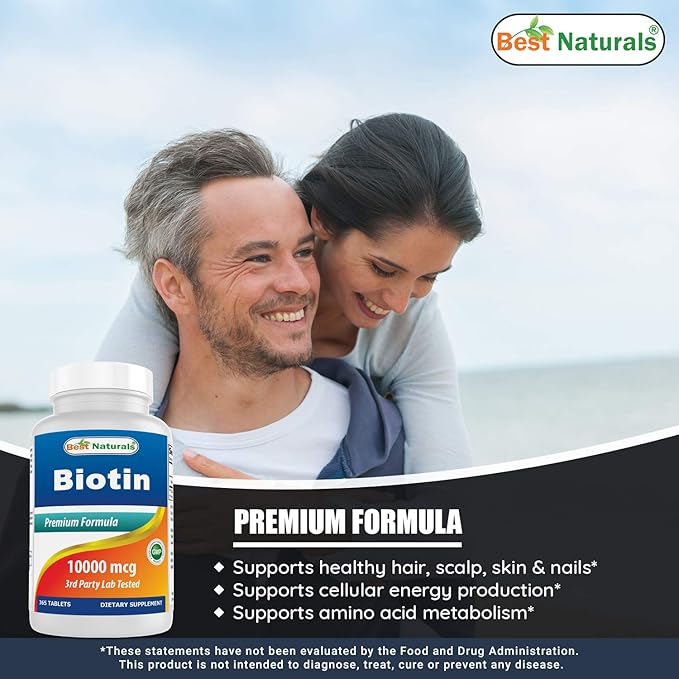 Best Naturals Biotin 10000 mcg &amp NAC 600 mg