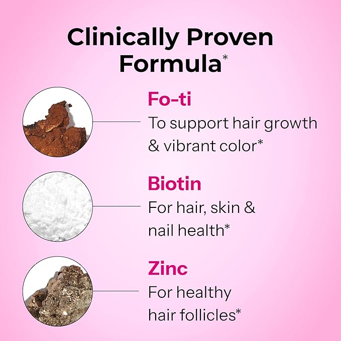 HUM Hair Strong Daily Hair Growth Supplement with Biotin Zinc Vitamin B12 to Support Growth Folic Acid &amp Vitamin B12 Vitamins for Healthy Hair Support for Women and Men 30 Vegan Capsules