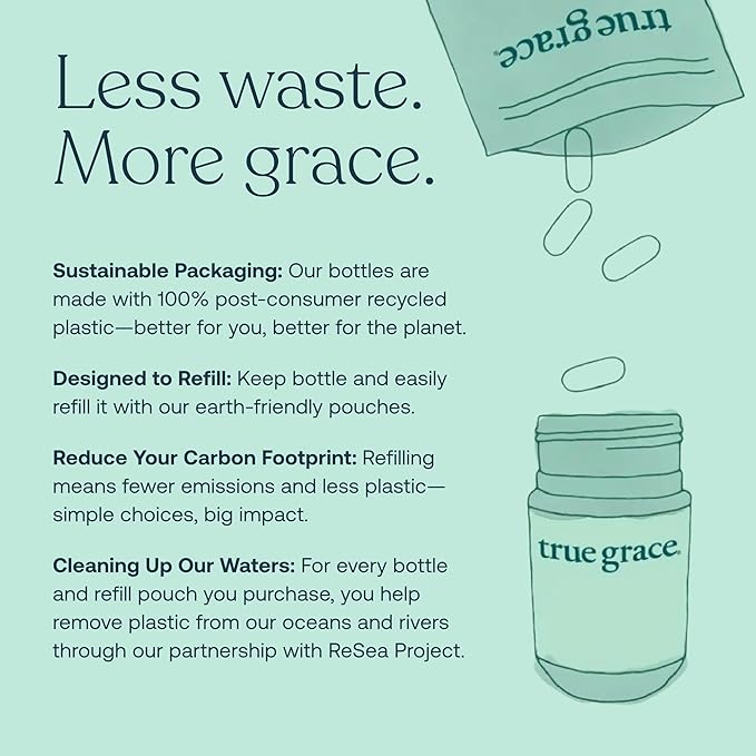 True Grace One Daily Men’s Multivitamin (30 Vegan Tablets) + One Daily Women’s Multivitamin (30 Vegan Tablets) - Non-GMO &amp Gluten Free - 30-Day Supply of Each