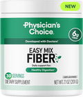 Physician's CHOICE Easy Mix Fiber for Digestive Health &amp Regularity - No Grit Sugar Free &amp Tasteless - Daily Prebiotic Soluble Fiber Powder Supplement for Women and Men - Unflavored - 7.1oz