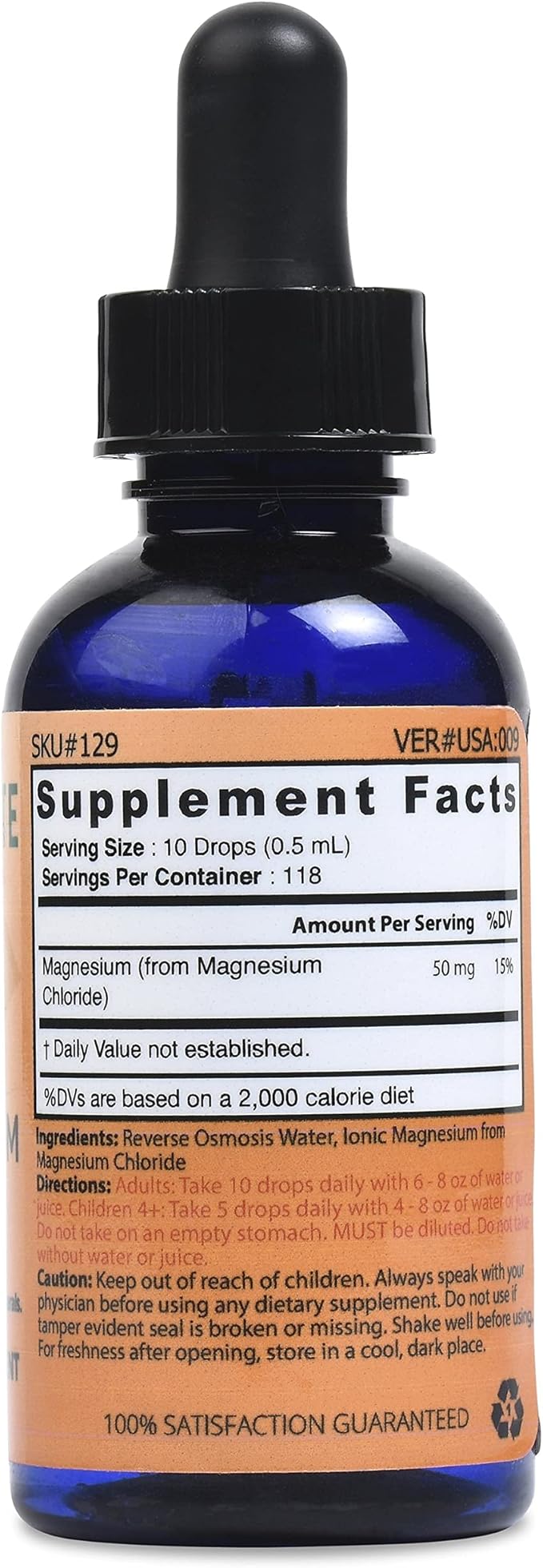 Good State Liquid Ionic Magnesium Ultra Concentrate (10 Drops per 50 mg - 100 Servings per Bottle) (Pack of 2)