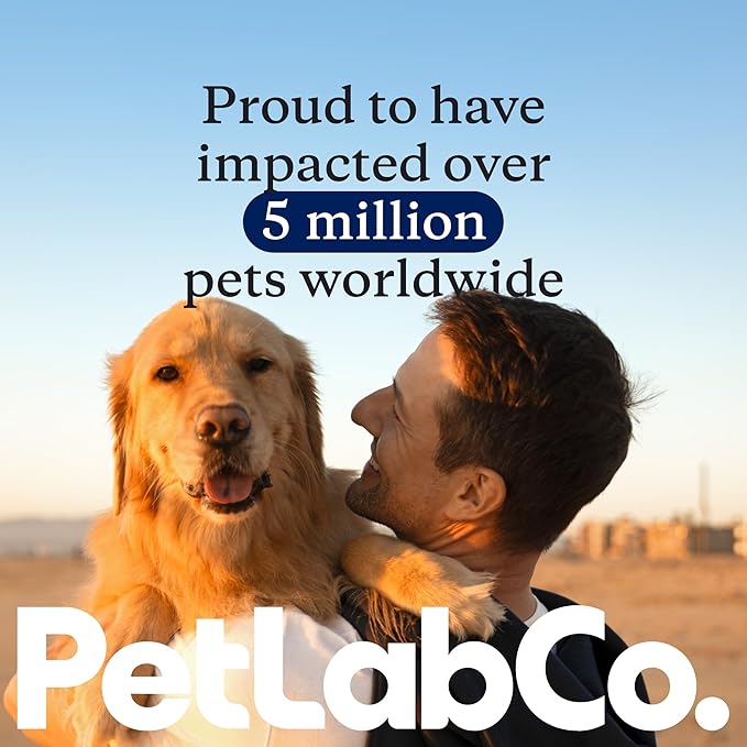 PetLab Co. Allergy &amp Immune Probiotics for Dogs Support Seasonal Allergies Gut &amp Digestive Health - Pork Flavor - 30 Soft Chews - Pack of 3