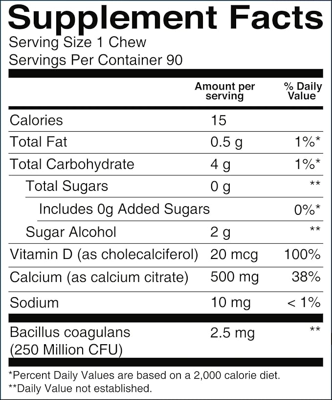 BariatricPal 30-Day Bariatric Vitamin Bundle (Multivitamin ONE 1 per Day! Capsule with 45mg Iron and Calcium Citrate Soft Chews 500mg with Probiotics - Blue Raspberry)