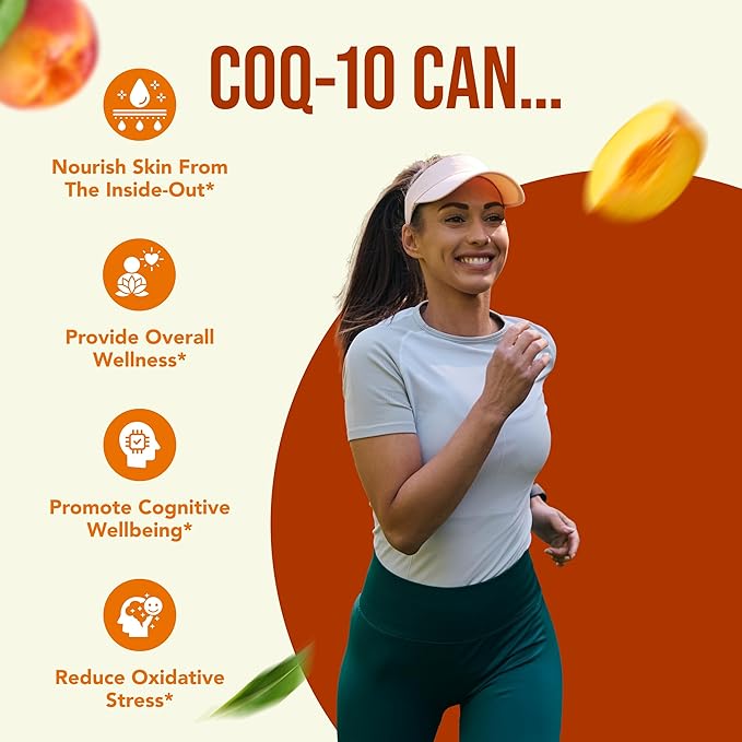 500mg SAM-e &amp Coenzyme Q10 200mg CoQ10 Supplement Bundle - Brain Mood Focus and Energy Support Bundle with CoQ10 and S-Adenosyl-L-Methionine Capsules