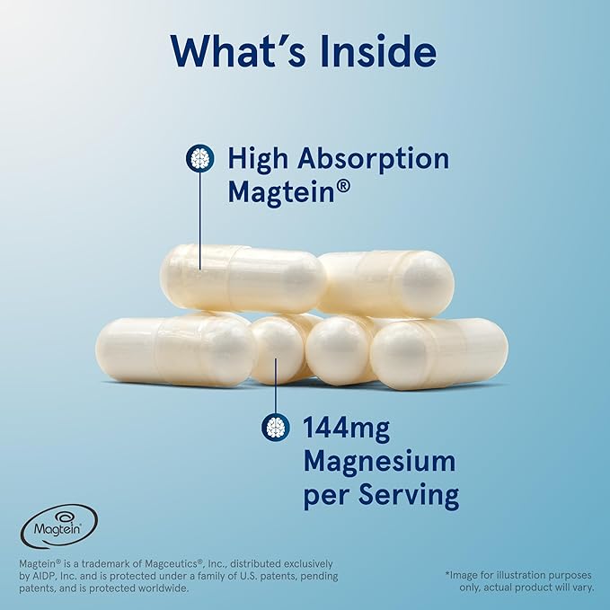 Jarrow Formulas QH-Absorb 200 mg - High Absorption Co-Q10 - Active Antioxidant Form &amp MagMind Brain Health with Magtein (Magnesium L-Threonate) Dietary Supplement