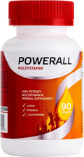 Basic Brands PowerAll Multivitamin &amp Mineral Supplement – Supports Immune Health Eye &amp Circulatory Health for Adults – High Potency Formula with Lutein L-Glutathione &amp Vitamin K 90 Cou