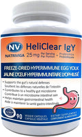 Heliclear IgY Immunoglobulins + Probiotics – Dual-Action Formula for Premium Immune &amp Gut Health Support – Freeze-Dried Hyperimmune Egg Yolk Extract with 60 Billion CFU – 90 Capsules