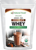 Organic Chocolate Whey Protein Powder Concentrate - Grass Fed &amp Raised in USA - Non GMO Gluten Free &amp Undenatured - No Sugar Added Sweetened With Stevia - No Hormones or Antibiotics - 1 lbs