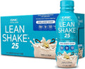 GNC Lean Shake 25 Protein Shake Clinically Proven Weight Management Meal Replacement 25g Protein with Zero Added Sugar Ready To Drink Vanilla Bean Pack of 12