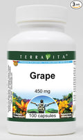 Grape - 450 mg (100 Capsules ZIN: 520457) - 3 Pack