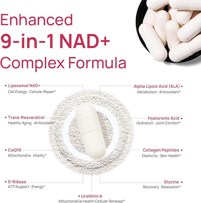 NAD+ Supplements for Women &amp Women Probiotics