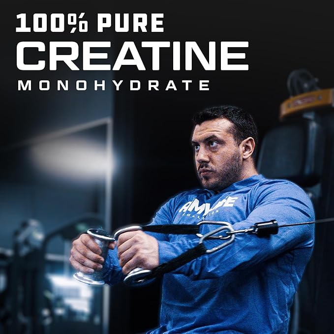Cutler Nutrition Pure Creatine Monohydrate - 5g Per Serving - Premium Muscle Builder Enhances Strength Performance &amp Recovery - Unflavored for Easy Mixing (100 Servings)