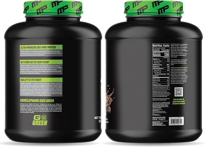 MusclePharm Combat 100% Whey Protein Powder Cappuccino Flavor Fast Recovery &amp Muscle Gain with Whey Protein Isolate High Protein Powder for Women &amp Men Gluten Free 5 lb 70 Servings